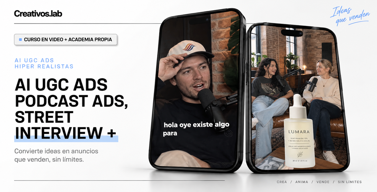 Podcast estilo UGC